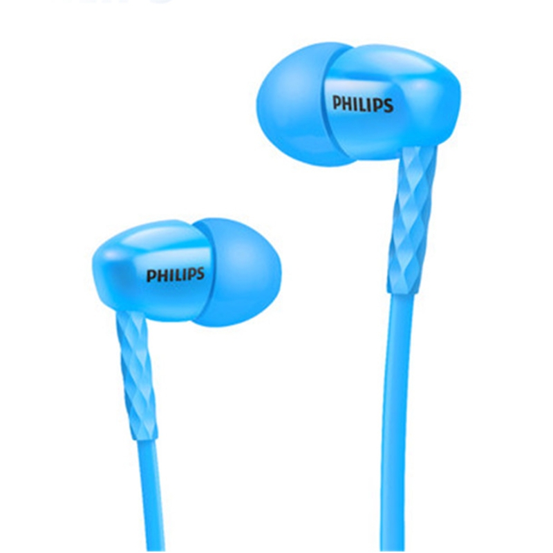 philips blue earphones