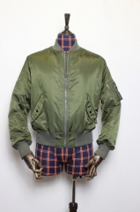 The Bomber Jacket Green L