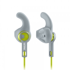 PHILIPS ActionFit Sports headphones Gray green - SHQ1300