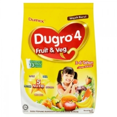  Dumex Dugro 4 Fruit & Veg 3-6 Years (900g)