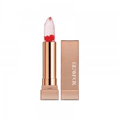 24K Gold Flower Jelly Lipstick - Glamfox Fleurissant Lip Glow GL04 Korea