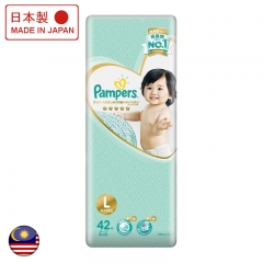 Pampers Ichiban Taped Large 42's Msia