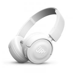 JBL T450BT Wireless On-ear Headphones (White)