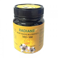 Radiant Raw Manuka Honey MG 100 Natural 340G