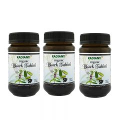 Radiant Organic Black Tahini 375g x 3