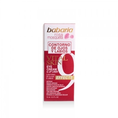 Babaria Vital Skin Eye and  Lip Cream with Rosehip Oil 