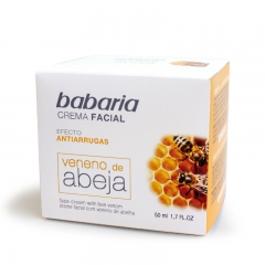 Babaria Anti Aging Bee Venom Facial Cream - 50ml