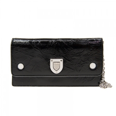 Christian Dior S5001_PLSV_911 Patent Leather Black Dior Bag 