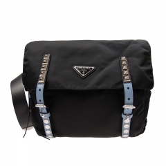 PRADA Handbag 1BL013 2BYB F0KKT Nylon Black