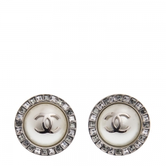 NEW CHANEL A53135 Metal Sliver Earrings