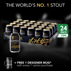 Guinness Beer Cans 320ml 1 Carton 