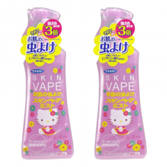 Japan Skin Vape Spray Mosquito Repellent with Hyaluronic acid Hello Kitty Limited Edition 200ml x 2 