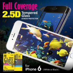 Original Hoda iPhone 6 Plus Tempered Glass 2.5D  Black