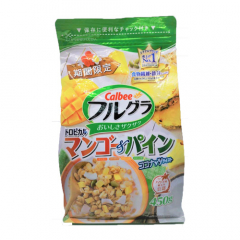 Calbee Japan Cereal Mango Pineapple limited edition 450g Frugura granola