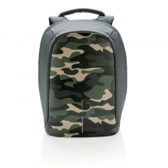 Bobby Compact Anti-Theft Backpack - Camouflage Green