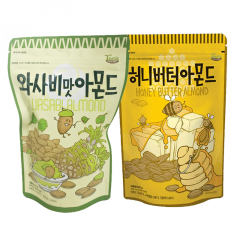 Tom's Farm Almonds Nuts Set Of Two Korea 210g + 210g Mix Pack