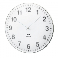 BRUNO Dot Gradation Wall Clock (White)