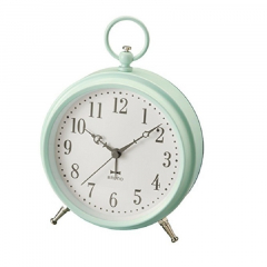BRUNO Pastel Retro Alarm Clock (green)