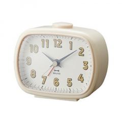 BRUNO Retro Square Alarm clock (ivory)