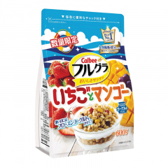 Calbee Fruit Granola Breakfast Cereal Japan Strawberry & Mango 600g