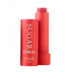 Fresh Sugar Coral Tinted Lip Treatment Sunscreen SPF 15 bold coral