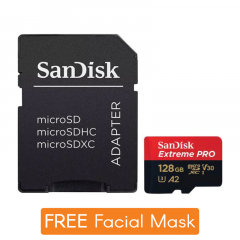 Original SanDisk micro SD card Extreme Pro 128gb 170mb/s