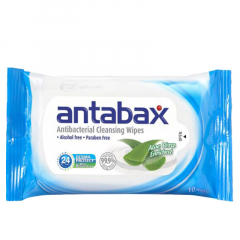 Antabax Antibacterial Disinfectant Cleansing Wipes 10s