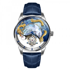 Memorigin The Harmony of Dragon and Phoenix AT-0828 Silver Watches