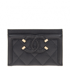 Chanel Card Holder Wallet Calfskin A81457