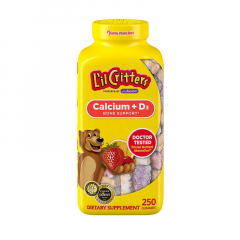Lil Critters Calcium + D3 Gummy Bears 250