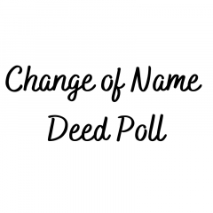 Change of Name Deed Poll Hong Kong Legal Consultation 30 minutes (online or physical meeting)