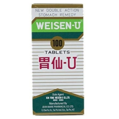 WEISEN-U Stomach Remedy 100 Tablets