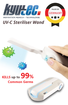  Kyutec UV-C Steriliser Wand Made in Germany