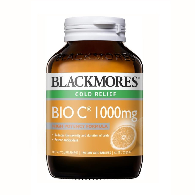 Blackmores Bio C 1000mg 150 Tablets Vitamin C Online Shopping Malaysia Hong Kong Online Store 28mall Com